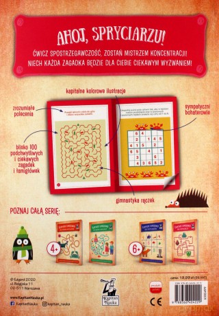 Kapitalne łamigłówki dla spryciarzy (6+) [KSIĄŻKA]