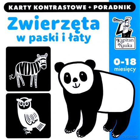 Kapitan Nauka.A kuku!Zwierzęta w paski i łaty [KSIĄŻKA]