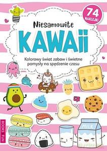 Kolorowanka z naklejkami - Niesamowite Kawaii [KSIĄŻKA]