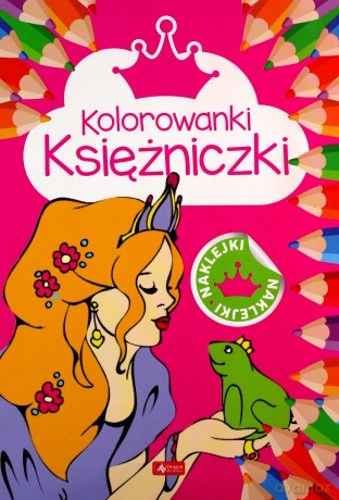 Kolorowanki. Księżniczki [KSIĄŻKA]