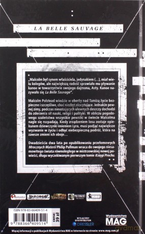 Księga Prochu (Tom 1) La Belle Sauvage - Philip Pullman [KSIĄŻKA]