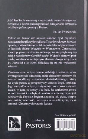 Miłość na śmierć nie umiera - Twardowski Jan ks. [KSIĄŻKA]