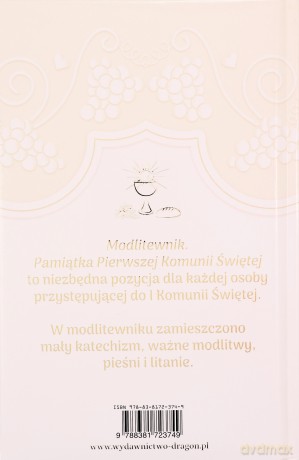 Modlitewnik. Pamiątka Pierwszej Komunii Świętej [KSIĄŻKA]