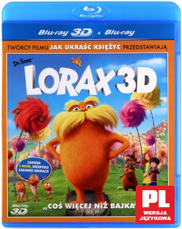 Lorax [Blu-Ray]+[Blu-Ray 3D]