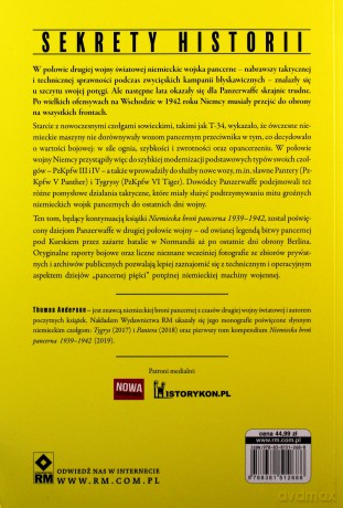 Niemiecka broń pancerna (Tom 2) 1942-1945 - Thomas Anderson [KSIĄŻKA]