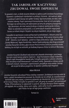 Pieniądze i spółki. Imperium Jarosława Kaczyńskiego - Agata Kondzińska, Iwona Szpala [KSIĄŻKA]