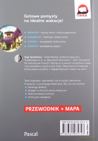Prowansja i Lazurowe Wybrzeże Inspirator podróżniczy - Kaja Tyzenhauz [KSIĄŻKA]