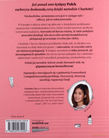 Sekrety urody Koreanek Elementarz pielęgnacji - Cho Charlotte [KSIĄŻKA]
