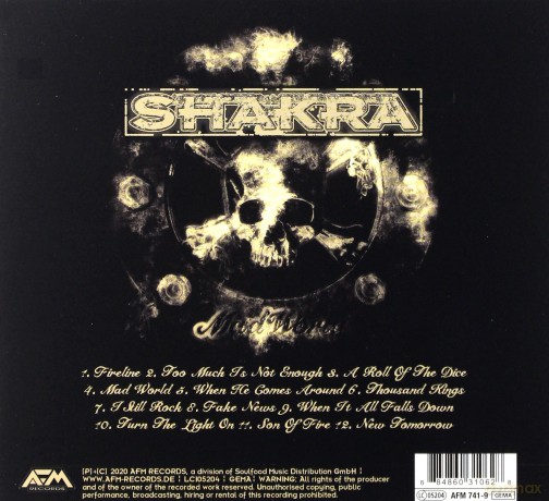 Shakra: Mad World (digipack) [CD]
