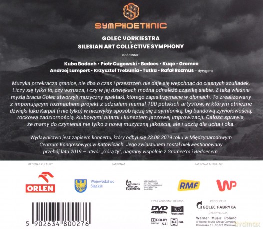 Golec uOrkiestra: Symphoethnic [CD]+[DVD]
