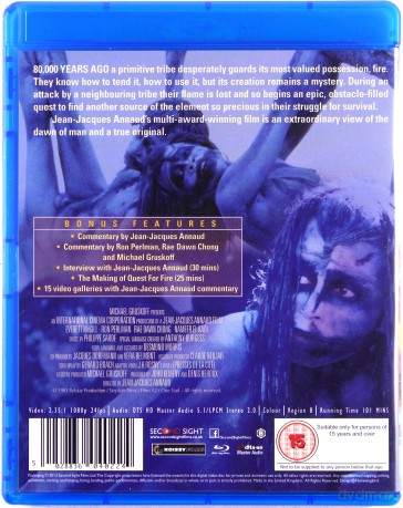 Walka o ogień (film bez dialogów) [Blu-Ray]
