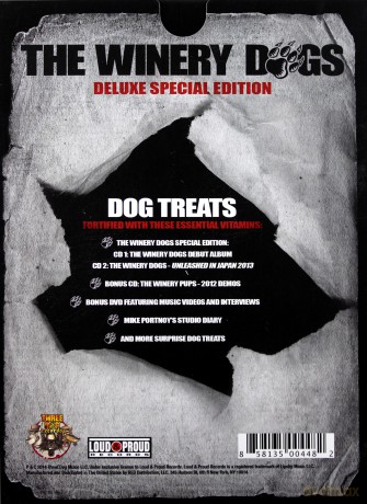 Winery Dogs: Dog Treats (Deluxe) [3CD]+[DVD]