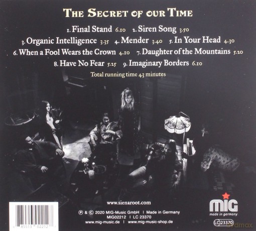 Siena Root: The Secret Of Our Time (digipack) [CD]