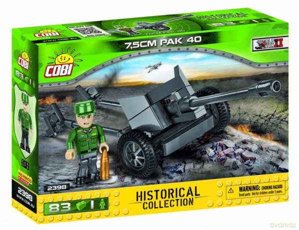 Armia 7,5 cm PaK 40 - Niemiecka armata przeciwpancerna [KLOCKI]