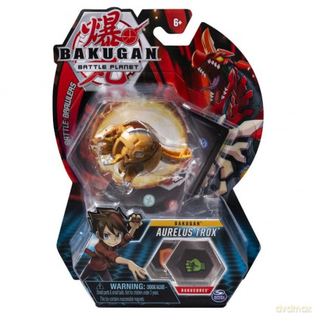 Bakugan Kula podstawowa, 3F T-Rex Gold [FIGURKA]