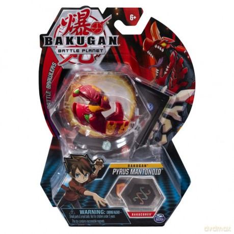 Bakugan Kula podstawowa, 7A Mantis Red [FIGURKA]