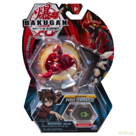 Bakugan Kula podstawowa, 8A Leviathan Red [FIGURKA]