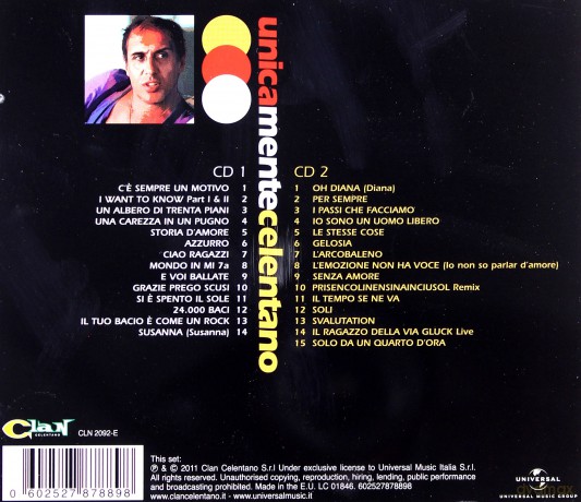 Adriano Celentano: Unicamentecelentano (Deluxe) [2CD]