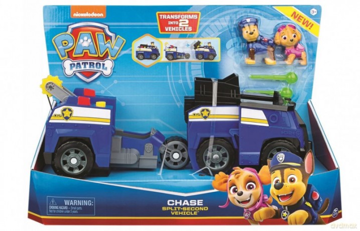 Figurka z pojazdem Psi Patrol Chase [FIGURKA]