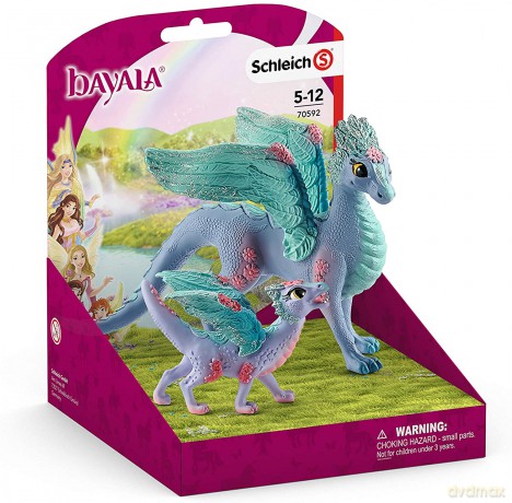 Kwiecisty smok i dziecko Bayala [FIGURKA]