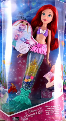 Lalka Disney Princess Ariel Wodna Magia Światła