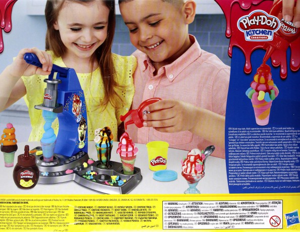 Masa plastyczna PlayDoh Tęczowa Lodziarnia