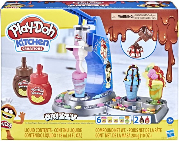 Masa plastyczna PlayDoh Tęczowa Lodziarnia