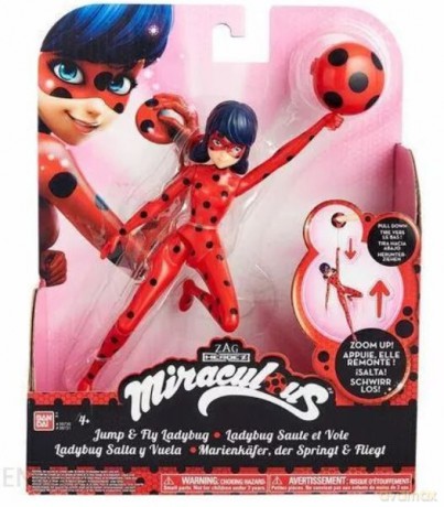 Miraculous 19 cm Jump&Fly Ladybug [FIGURKA]