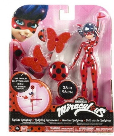 Miraculous 19 cm Zipline Ladybug [FIGURKA]