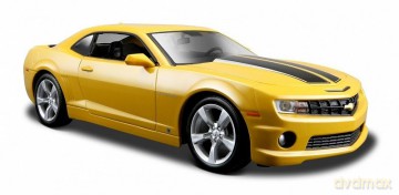 Model metalowy Chevrolet Camaro SS żółty 1:24