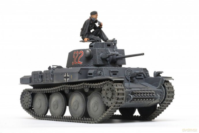 Model plastikowy Czołg Pz.Kpfw.38t Ausf. E/F