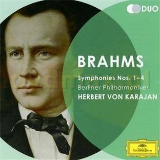 Herbert Von Karajan: Brahms: Symphonies 1-4 (Duo) [2CD]