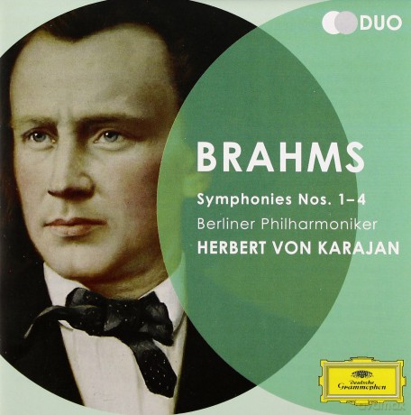 Herbert Von Karajan: Brahms: Symphonies 1-4 (Duo) [2CD]