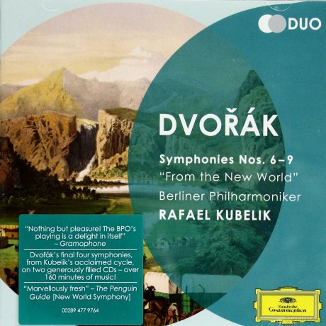 Rafael Kubelik: Dvorak: Symphones 6-9 (Duo) [CD]