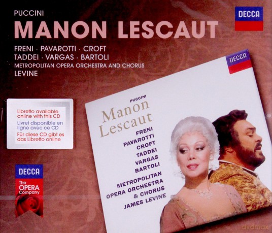 James Levine: Puccini: Manon Lescaut (Decca Opera) [2CD]