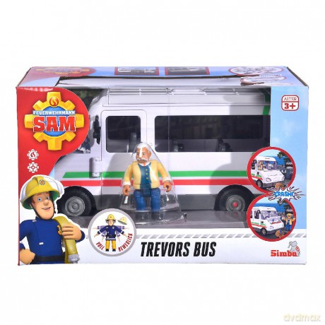 Pojazd autobus Trevora z figurką Strażak Sam