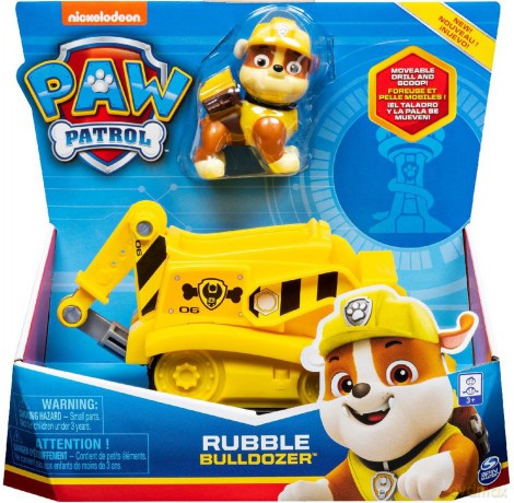 Pojazd z figurką, Rubble Psi Patrol