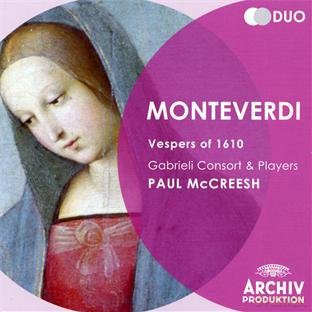 Paul Mccreesh: Monteverdi: 1610 Vespers (Duo) [2CD]