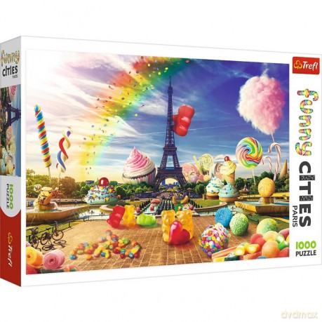 TREFL 1000 el. Słodki Paryż [PUZZLE]