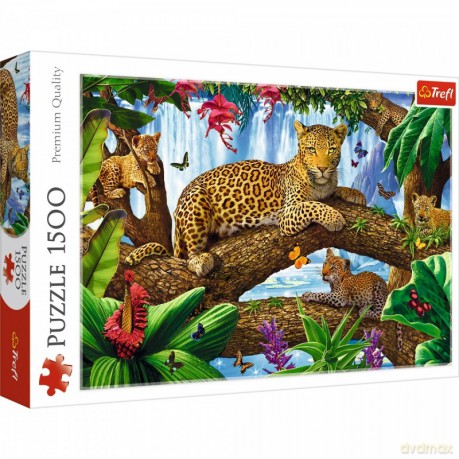 TREFL 1500 el. Odpoczynek wśród drzew [PUZZLE]