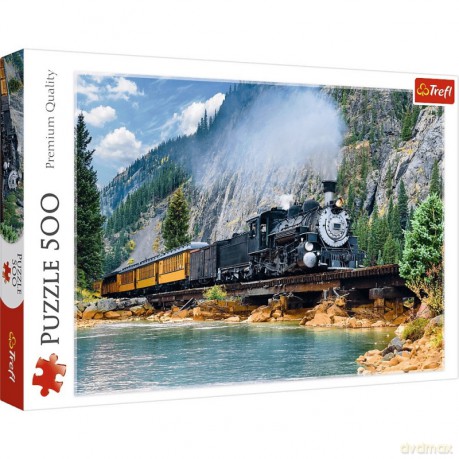 TREFL 500 el. Pociąg [PUZZLE]