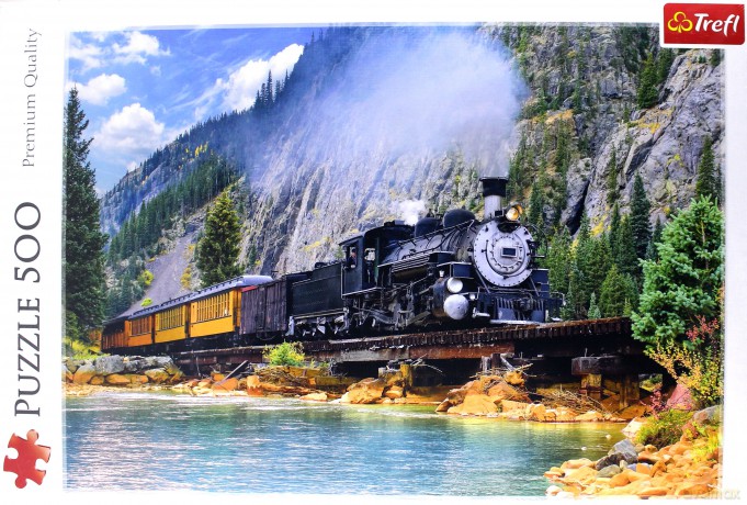 TREFL 500 el. Pociąg [PUZZLE]