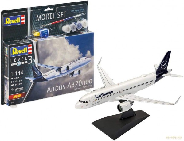 Zestaw do sklejania Airbus Neo Lufthansa
