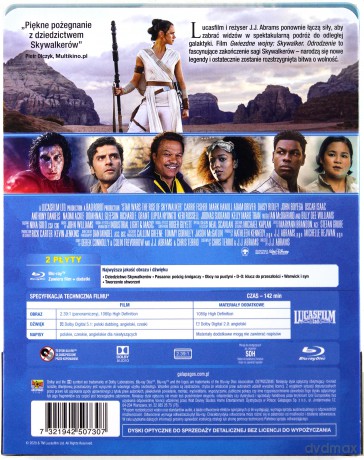 Gwiezdne Wojny: Skywalker Odrodzenie (steelbook) [2xBlu-Ray]