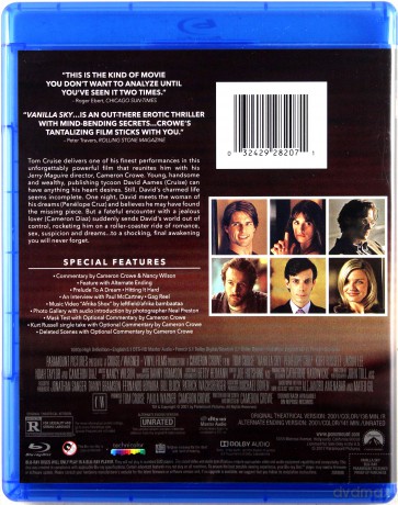 Vanilla Sky [Blu-Ray]