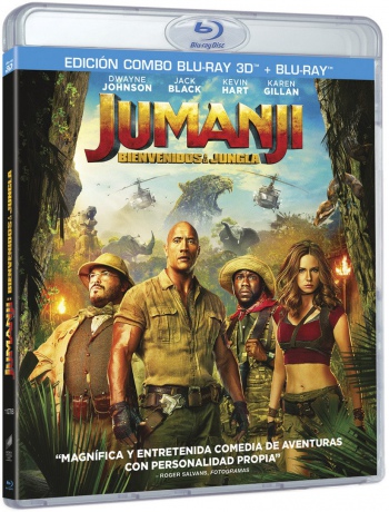 Jumanji: Przygoda w dżungli [Blu-Ray 3D]+[Blu-Ray]