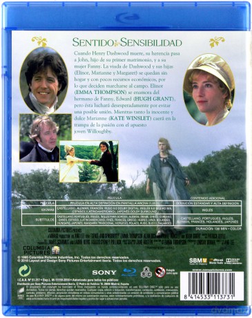 Rozważna i romantyczna [Blu-Ray]