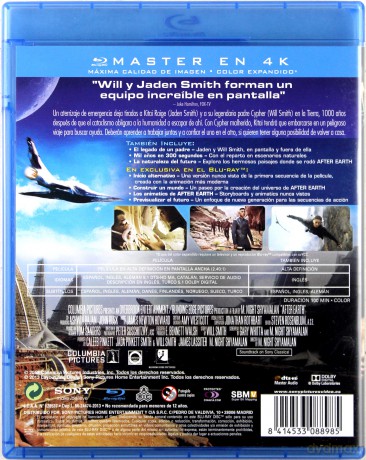After Earth (1000 lat po Ziemi) [Blu-Ray]