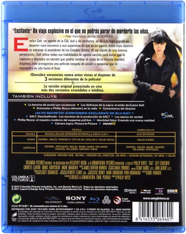 Salt [Blu-Ray]