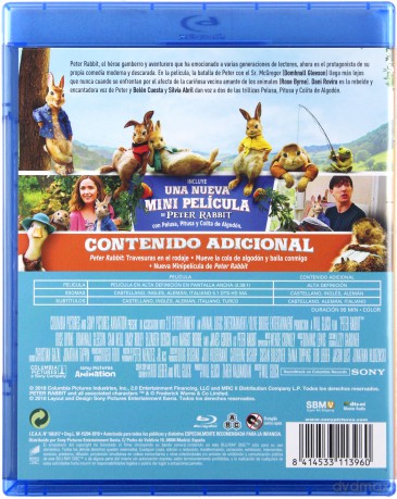 Peter Rabbit (Piotruś Królik) [Blu-Ray]